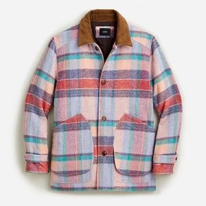 Barn Jacket in English Wool with PrimaLoft